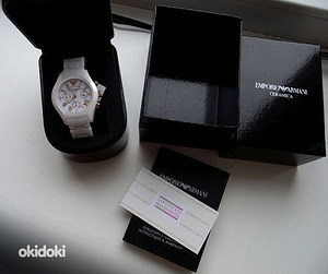 Emporio Armani AR1417 naiste käekell + karp (2 foto / 3)