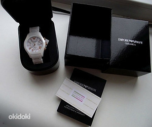 Emporio Armani AR 1417 naiste käekell + karp (2 foto / 3)