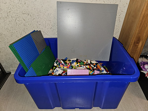 LEGO kuubikud ja täiendavad LEGO tükid, üle 8 kilogrammi (2 foto / 3)