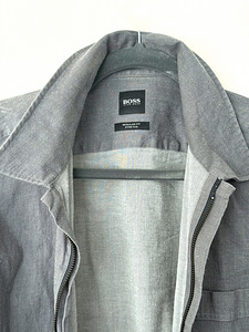Hugo Boss meeste lukuga särk, hall, M suurus (4 foto / 4)