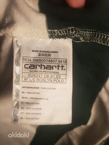 Polo Carhartt Wip Size S State 10/10 (foto #4)