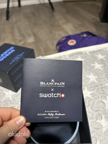 Blancpain x swatch Atlantic Ocean! (фото #8)