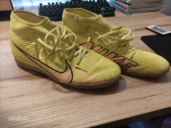 Nike Mercurial saalijalgpalli saapad, kollased, suurus 43 (foto #1)