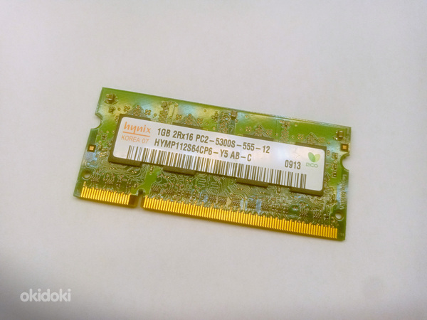 Hynix 1GB Notebook SODIMM DDR2 PC2-5300 (фото #1)