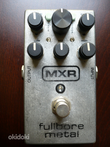 Distortion pedal MXR fullbore metal M116 (foto #2)