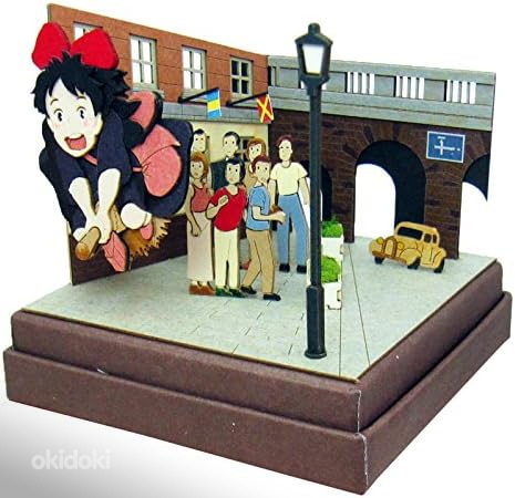 «Доставка Кики» Санкей — японская поделка из бумажного театр (фото #4)