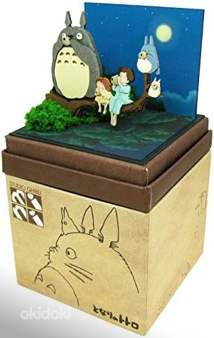 ''Totoro'' Sankei Japanese paper theater craft 3D MINI ART (foto #1)