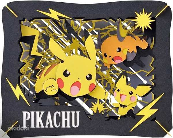 ''Pokémon Pikachu'' Jaapani anime 3D komplekt (foto #3)