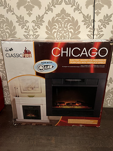 ClassicFire Chicago LED elektrikamin – uus (2 foto / 7)