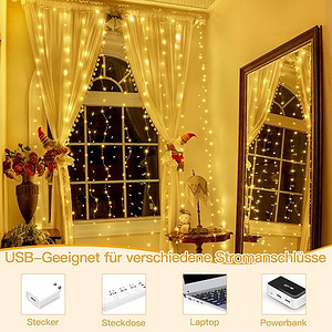 UUS! LED kardin 2x2m./3x3m. / Uus LED kardin 2x2m./3x3 (3 foto / 8)