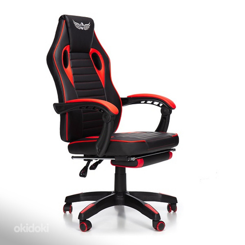 Офисный стул Ullr Plus, красный, НОВЫЙ! (фото #2)