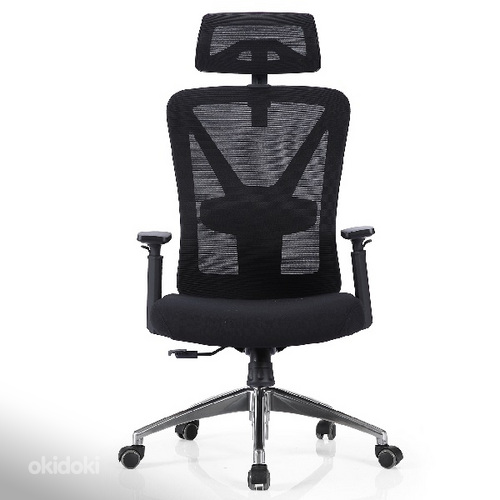 Офисный стул Nordhold Skadi, черный или серый, новый (фото #1)