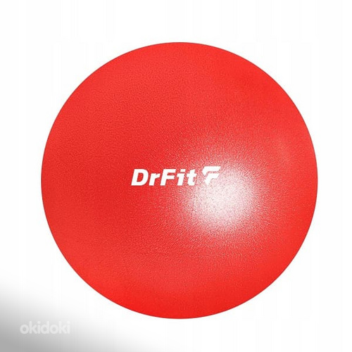 Мяч для упражнений для пилатеса 25 см, черный, красный или синий (фото #2)