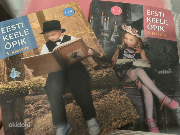Eesti keele õpikud 1 ja 2 osa, 3. Kl. Avita , nagu uued