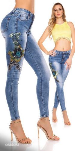 Модные джинсы. Размер M/L (фото #2)