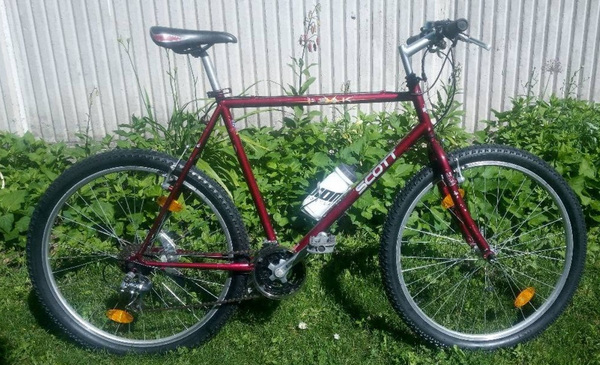 Велосипед Scott Peak MTB, рама CroMoly.