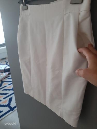 Белая юбка H&M (38) (фото #3)