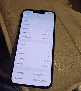 iPhone 16e 128GB (1 фото из 3)