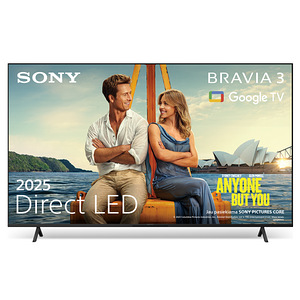 Sony 65" Bravia 3 4K HDR teler K-65S35, Google TV (1 foto / 1)