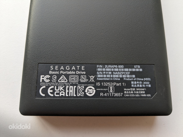 Внешний жесткий диск Seagate Basic 5 ТБ HDD (фото #3)