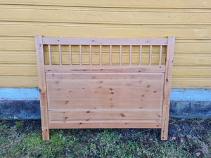 Täispuidust voodipeats 120cm voodile (1 foto / 2)