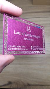 Eksklusiivsed visiitkaardid ettevõtetele (3 foto / 7)