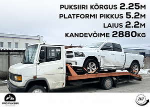 PUKSIIR 24/7 ЭВАКУАТОР/АВТОПОМОЩЬ/УСЛУГИ ЭВАКУАТОРА/БУКСИР (5 фото из 10)