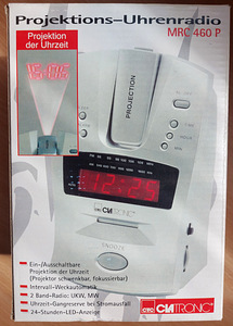 Projektoriga äratuskell-raadio Clatronic MRC 460 P (1 foto / 2)