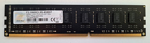 G.Skill DDR3 RAM 4 GB F3-10600CL9S-4GBNT 1333 MHz (1 foto / 2)