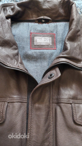 Кожаная куртка MOILTAN( Швеция) (фото #4)