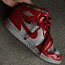 Nike Air Jordan 1 Red/White-Pollen "Barcelona" 9,5 (40) (foto #4)