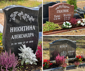 Памятники и Ограждения для могил. (4 фото из 8)