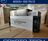WHATSMINER M30S+ ASIC для майнинга + HOSTING 0.07€ kW/h