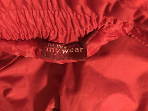 MYWEAR punased talvepüksid 86/92 cm (4 foto / 5)