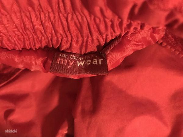 MyYWEAR красные зимние брюки 86/92 см (фото #4)