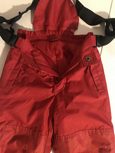 MYWEAR punased talvepüksid 86/92 cm (5 foto / 5)