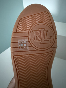 Ralph Lauren HAILEY VI PERFORATED LEATHER SNEAKERS (5 foto / 5)