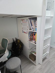 Smastad ikea narivoodi + laud + kapp komplekt (5 foto / 6)