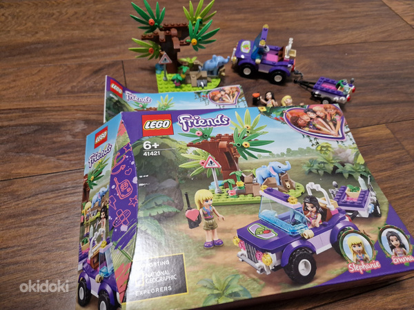 41421 Lego Friends Спасение слона в джунглях (фото #1)
