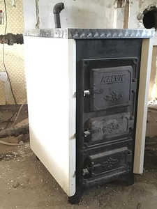 Kalvis keskküttepliit ca 100m2 kütmiseks. (2 foto / 7)