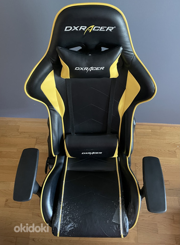 Кресло премиум-класса DXRacer Formula GC-F08 Yellow (фото #1)