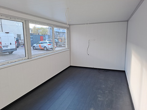 Kontori soojak 6x3x2.5m panoraam akendega (9 foto / 9)
