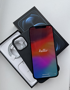 iPhone 12 Pro Max, 256GB (Pacific Blue) + Silicone Case (2 foto / 4)