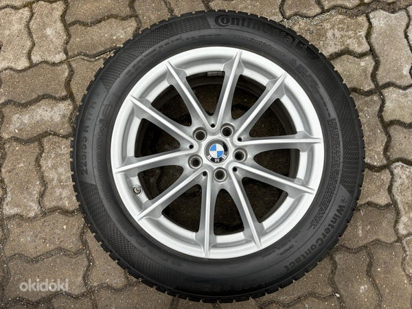 BMW R17 5x112 + шины Continental WinterContact 8 мм (фото #1)