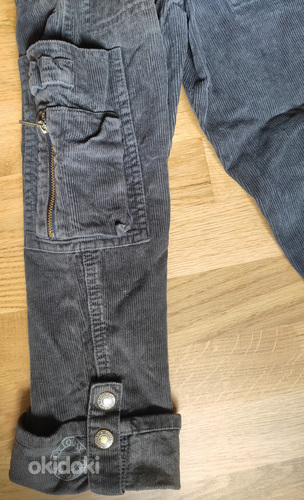Бархатные брюки для мальчиков длиной 108 см (фото #3)