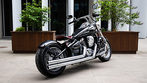Kawasaki VN 900 Custom Bobber A2 V2 37kW (4 foto / 10)