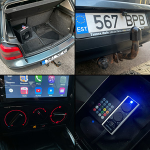 VOLKSWAGEN GOLF 4 / BENSIIN 1.6 / TÜV 10.2025 (12 foto / 14)