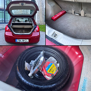 NISSAN TIIDA /ROOSTEVEBA /AVARIIVABA /AUTOMAAT /ÜV 03.2026 (7 foto / 15)