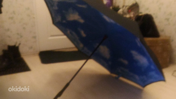 Зонт, закрывающийся вовнутрь (фото #4)