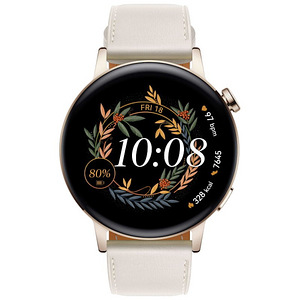 Huawei Watch GT 3 Elegant 42 Gold Stainless Steel Case White (3 foto / 4)